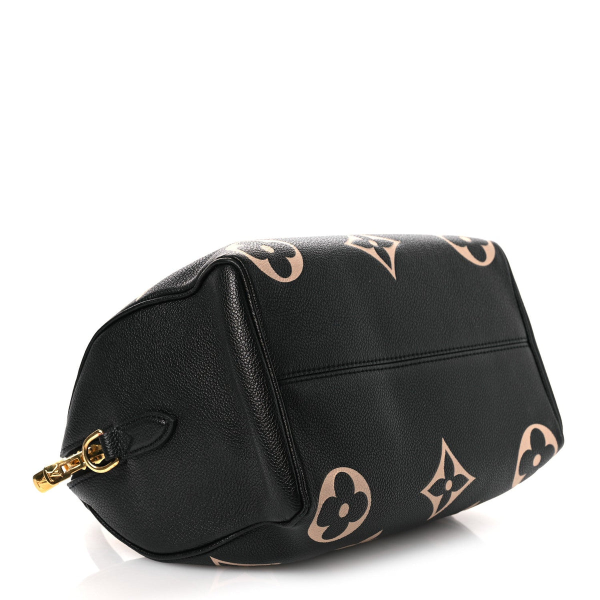 Empreinte Monogram Giant Speedy Bandouliere 25 Black Beige