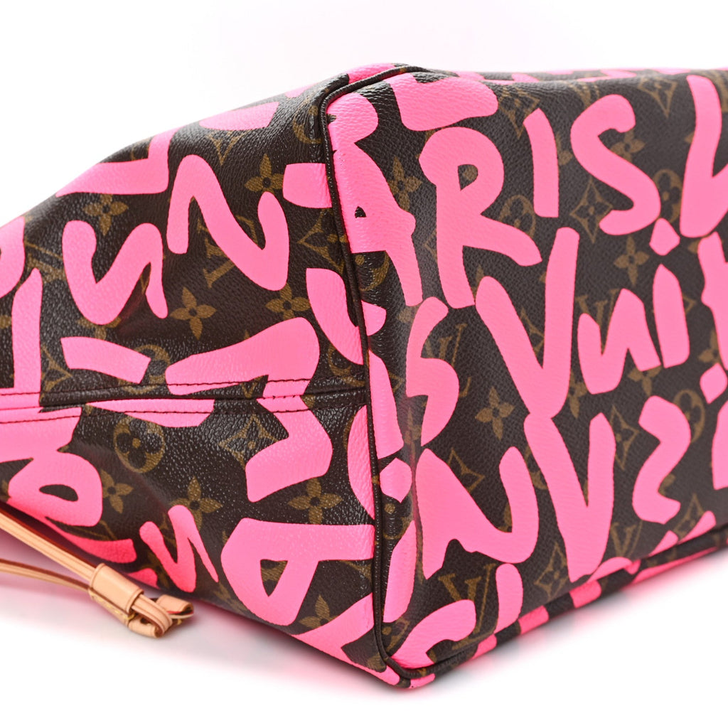 Monogram Graffiti Neverfull GM Fuchsia
