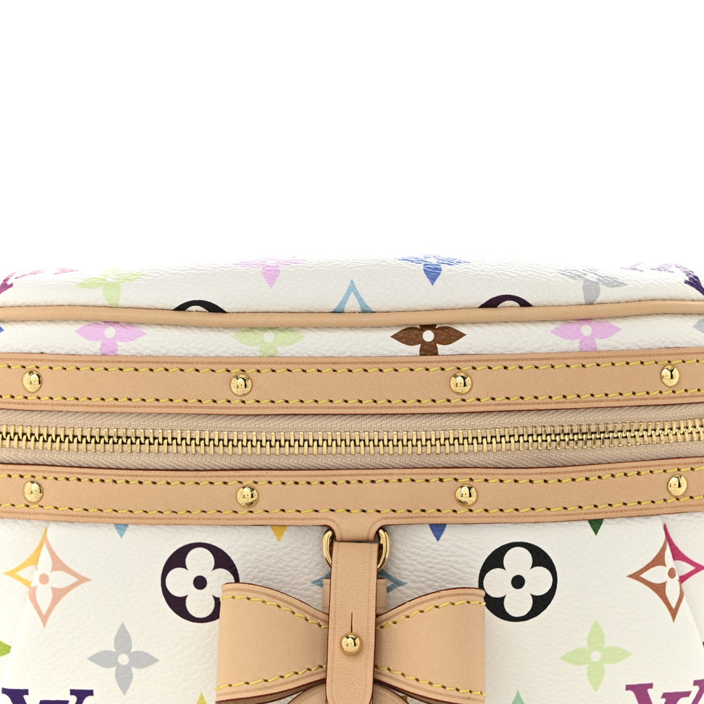 LV X TM Monogram Multicolor High Rise Bumbag White