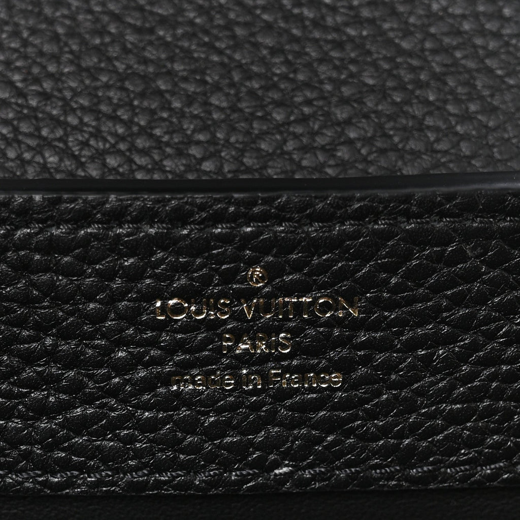 Taurillon Mini Capucines Black
