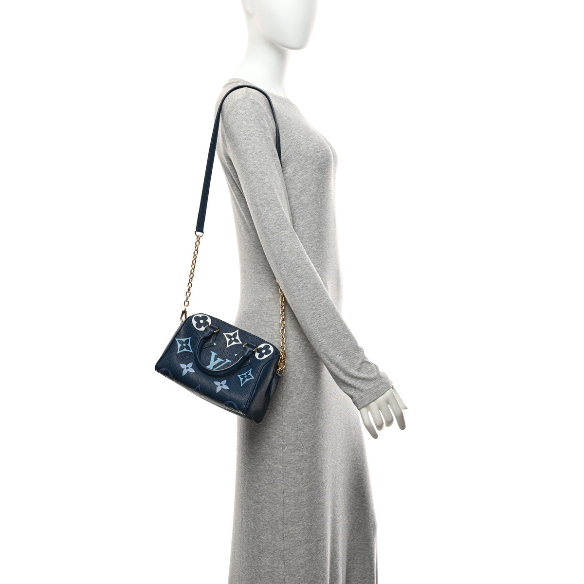 Empreinte Monogram Giant Speedy Bandouliere 20 Degrade Blue