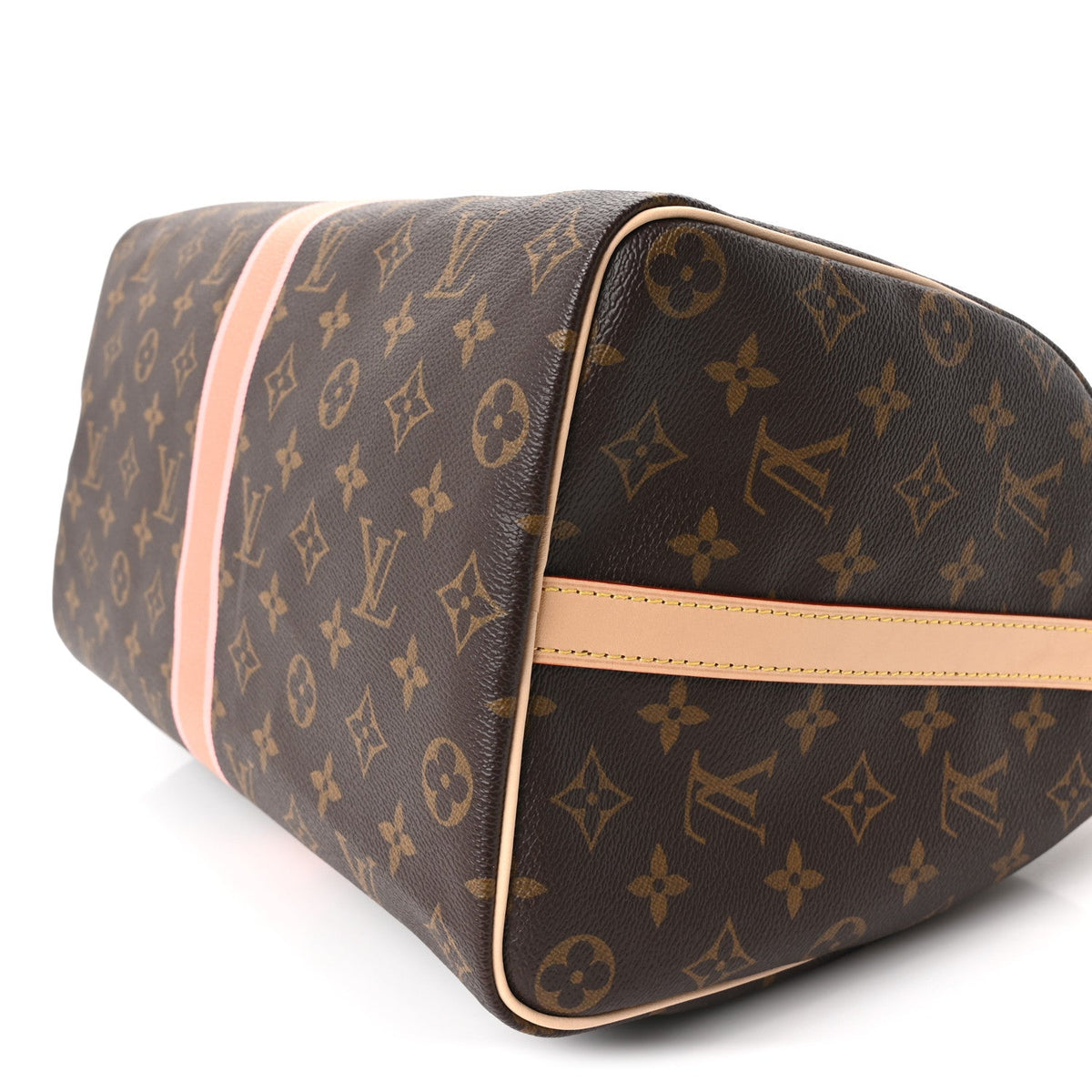 Mon Monogram Speedy Bandouliere 35 Light Pink Camel