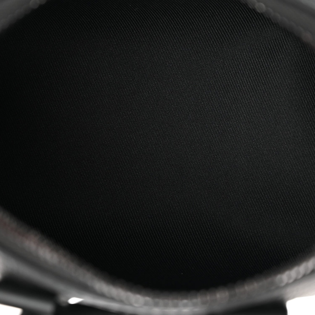 Grained Calfskin Aerogram Keepall XS Black