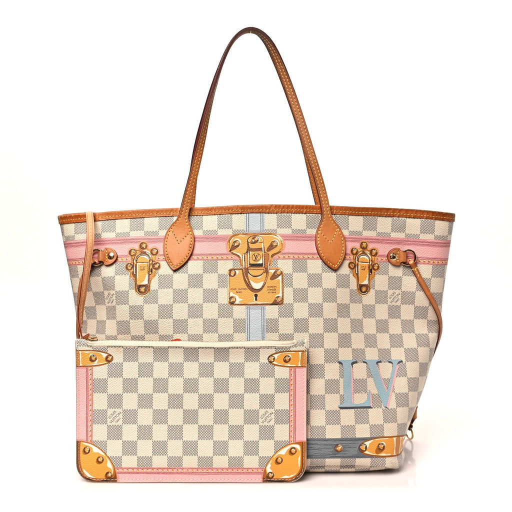 Damier Azur Summer Trunks Neo Neverfull MM