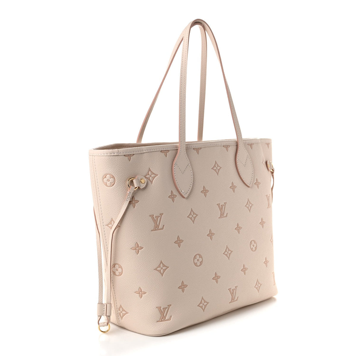 Monogram Debossed Neverfull MM Eden