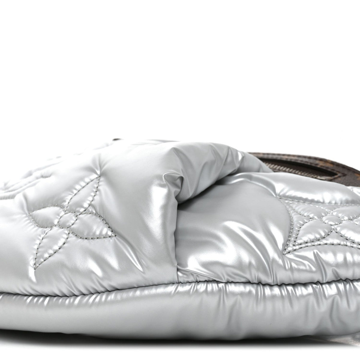 Econyl Monogram Pillow Bumbag Silver