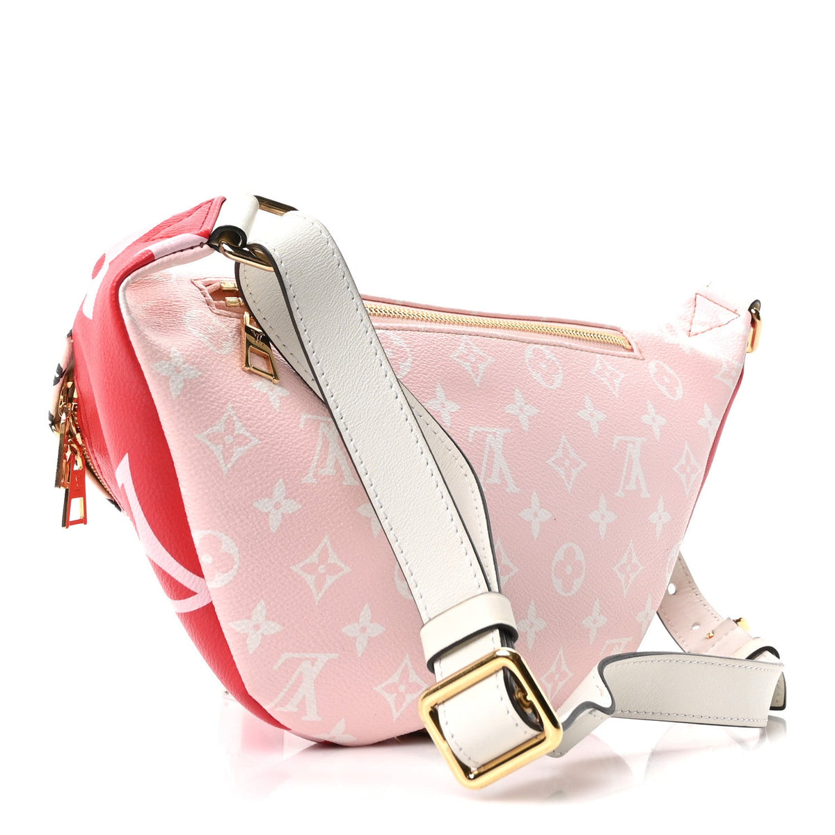 Monogram Giant Bumbag Rouge