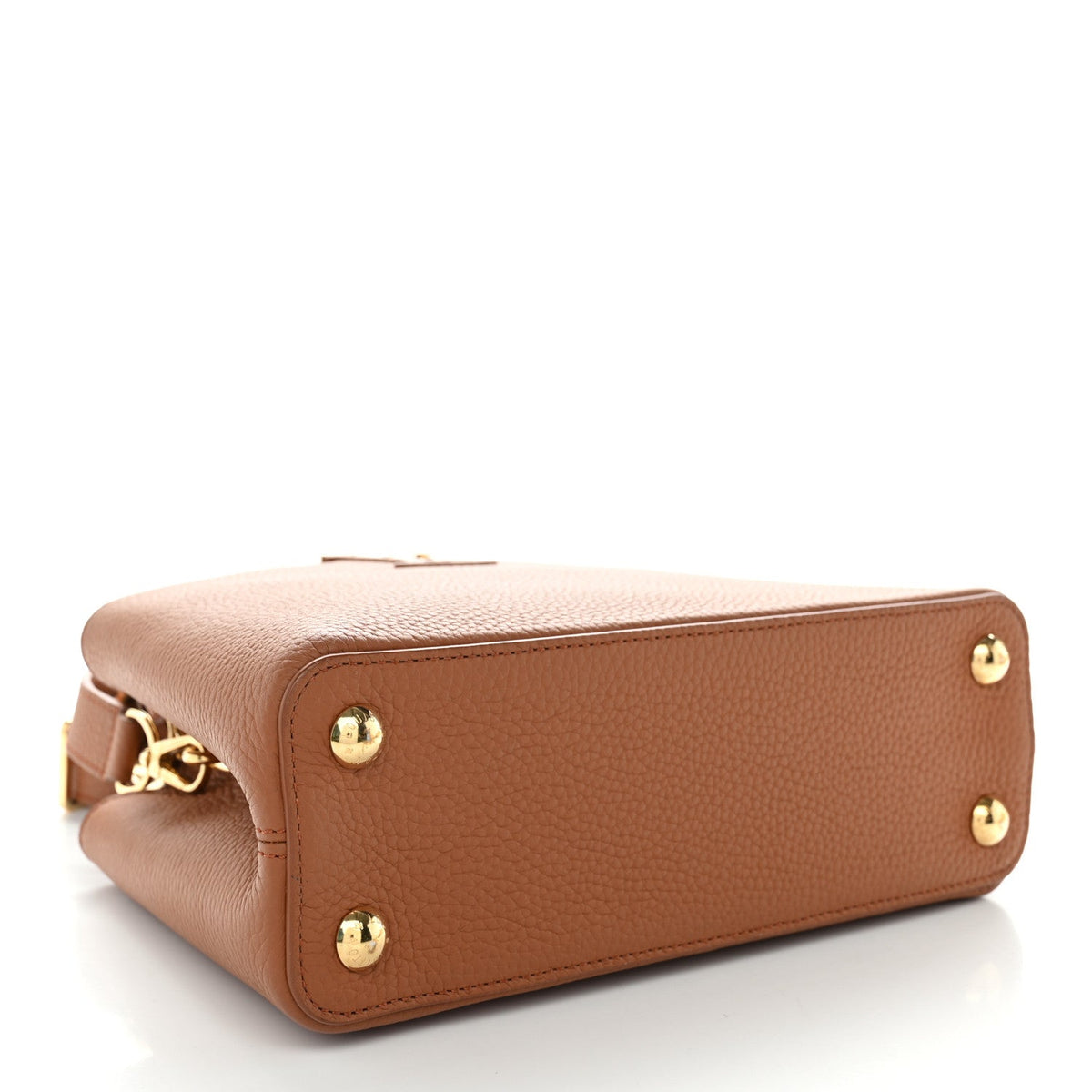 Taurillon Capucines BB Tan