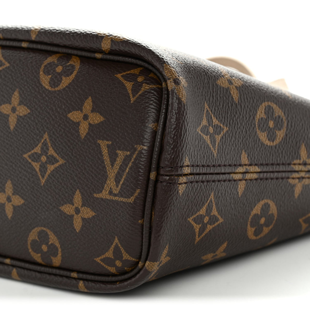 Monogram Neverfull Inside Out Bandouliere BB Limestone
