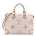 Monogram Giant By The Pool 2.0 Speedy Bandouliere 25 Beige