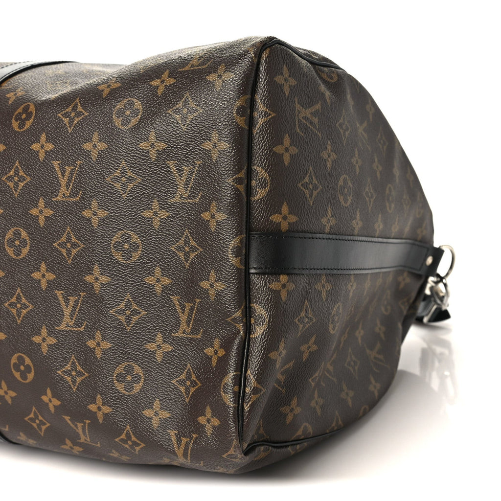 Monogram Macassar Keepall Bandouliere 55