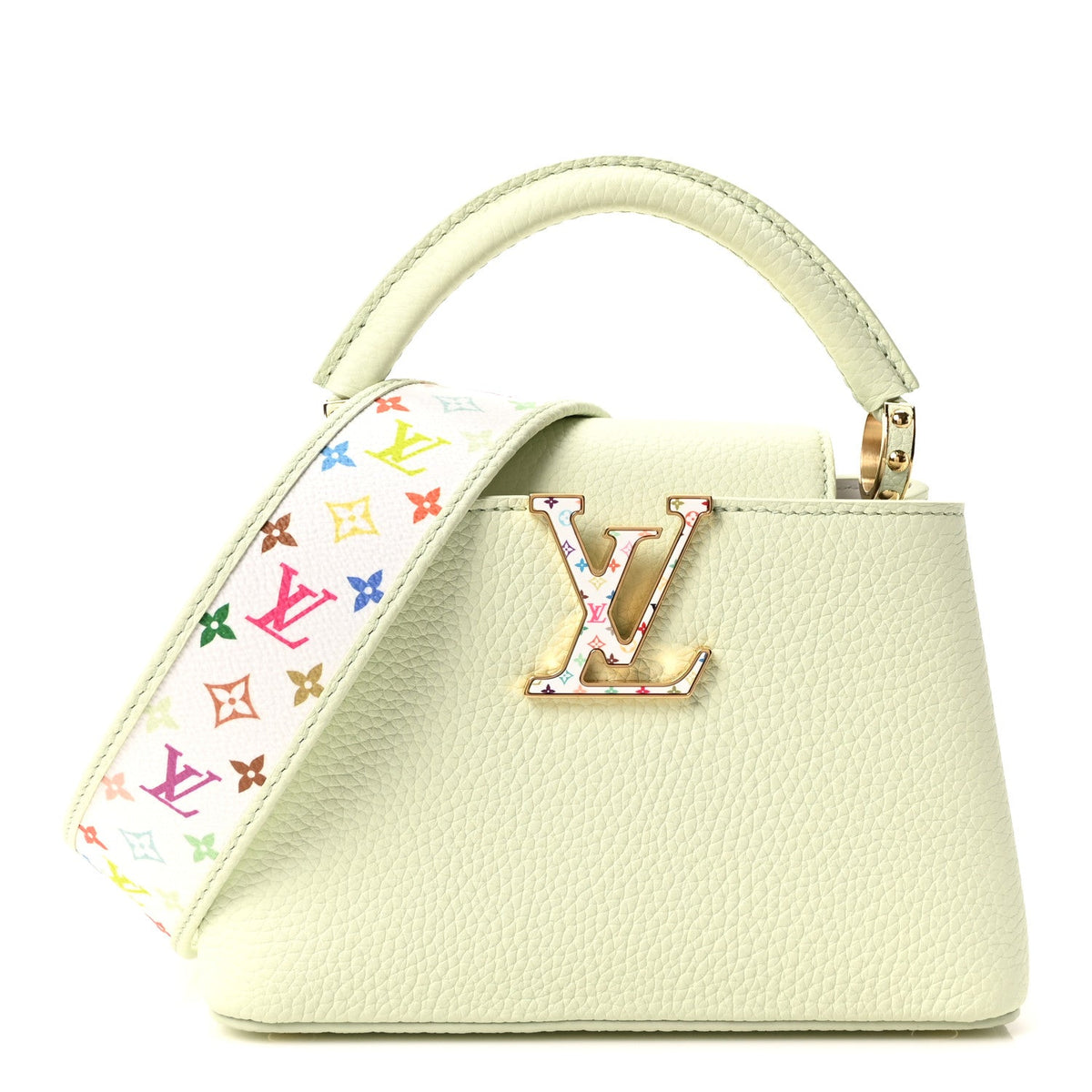 LV X TM Taurillon Mini Capucines Vert d’Eau Green