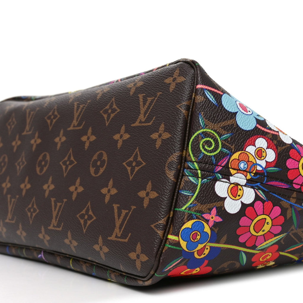 LV X TM Monogram Flowers Neverfull MM