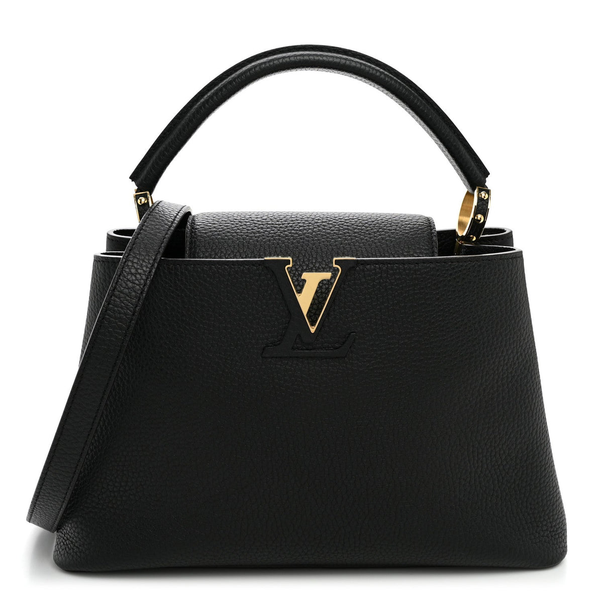 Taurillon Capucines PM Black