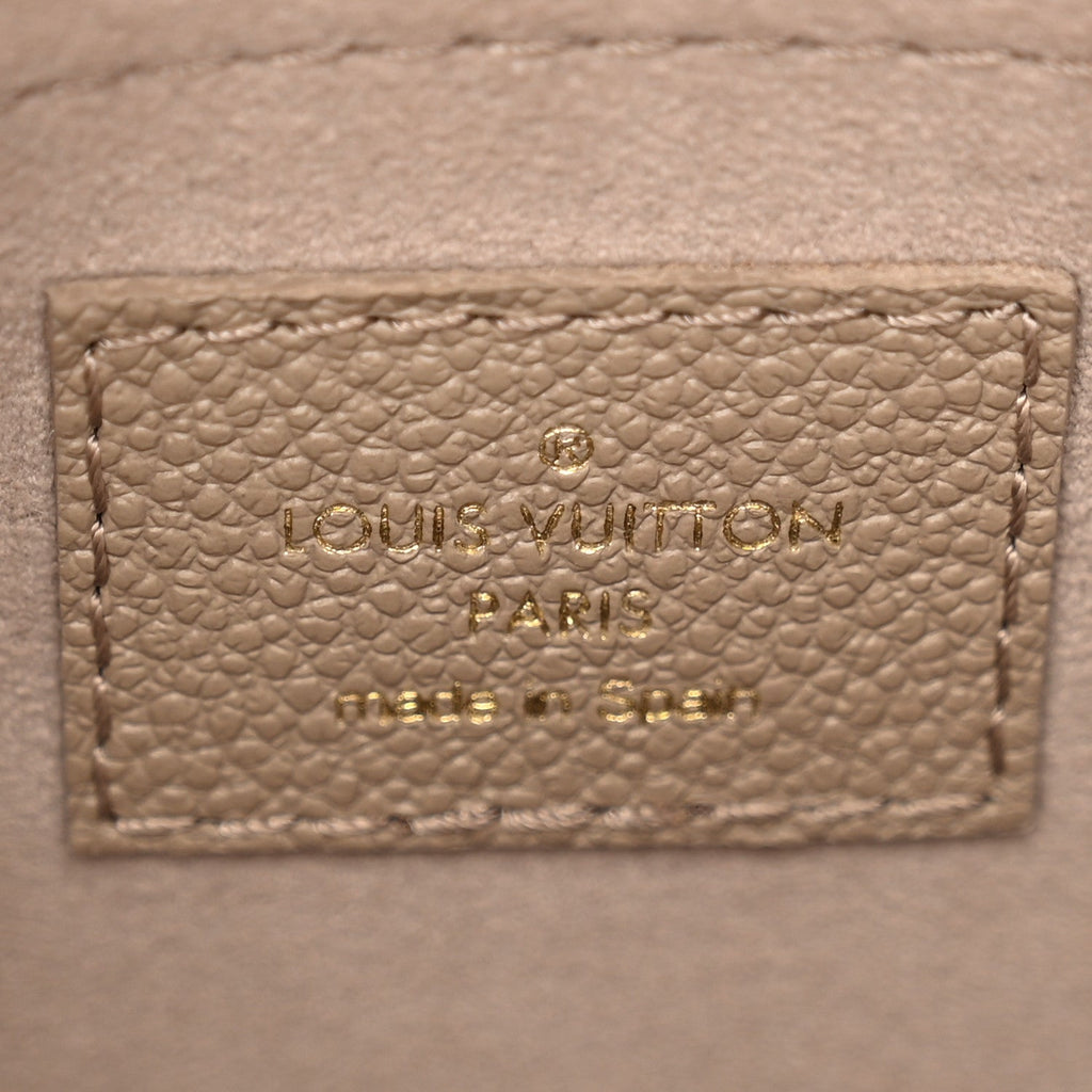 Empreinte Monogram Giant Speedy Bandouliere 20 Creme Beige