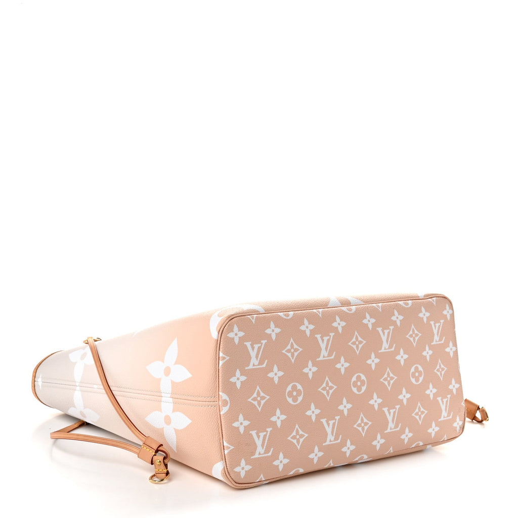 Monogram Giant By The Pool Neverfull MM Brume
