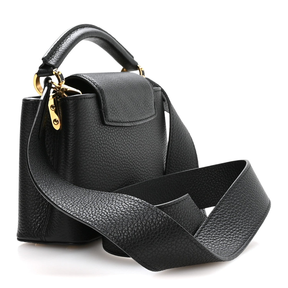 Taurillon Mini Capucines Black