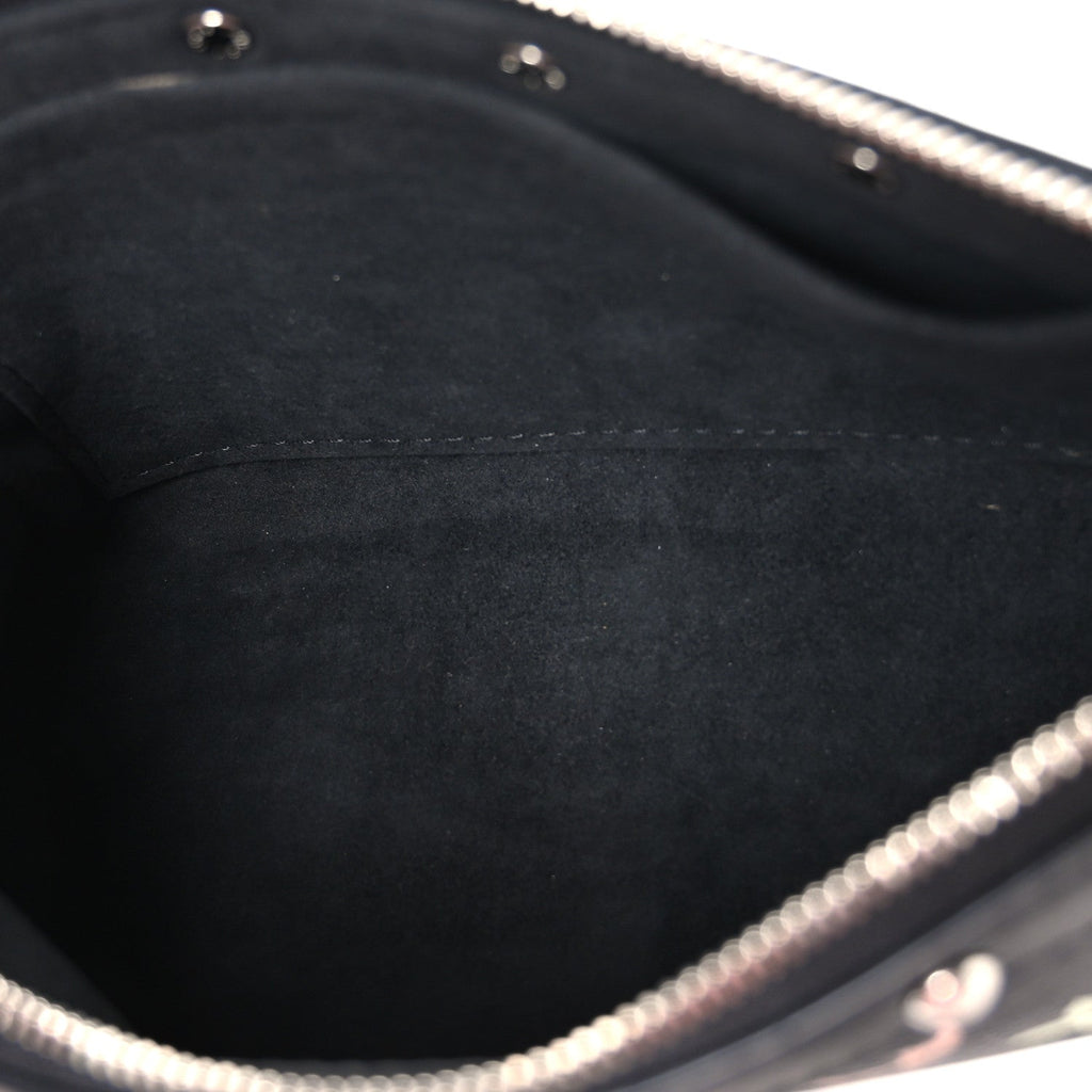 LV X TM Monogram Multicolor Pochette Accessories Black