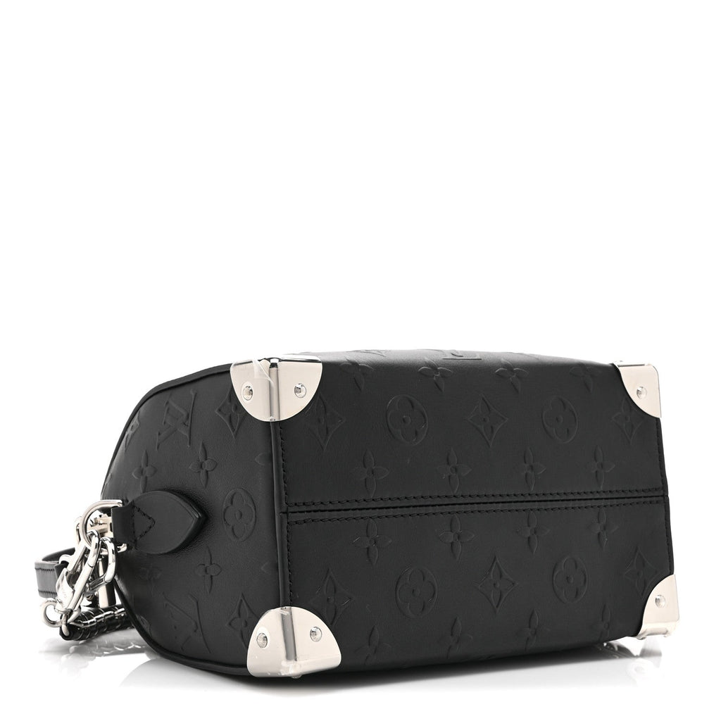 Calfskin Monogram Bold Speedy Trunk 20
