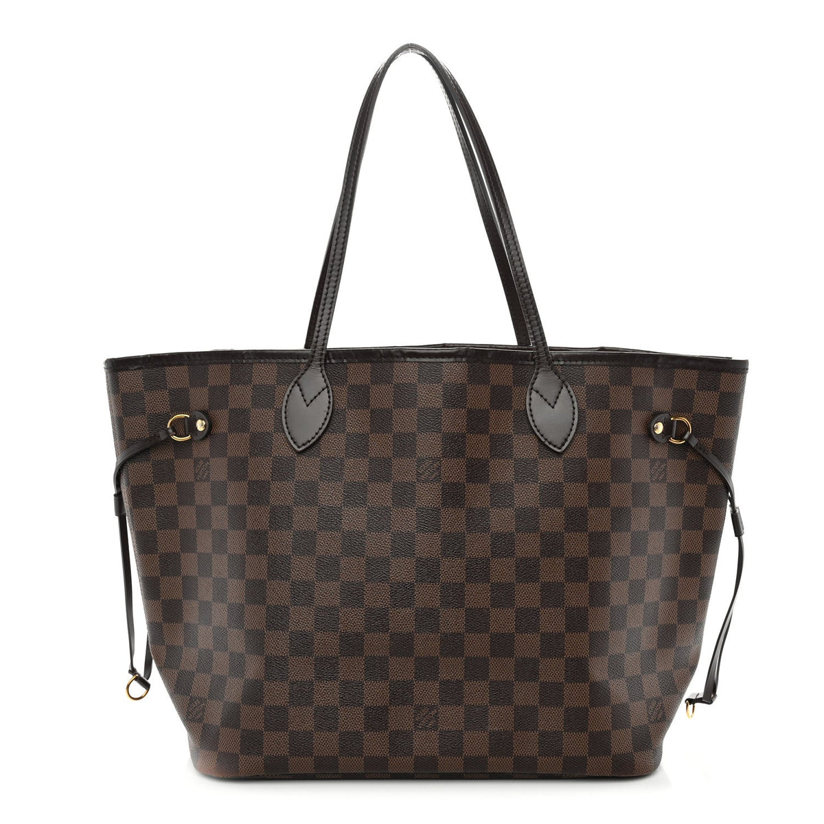 Damier Ebene Neo Neverfull MM Rose Ballerine