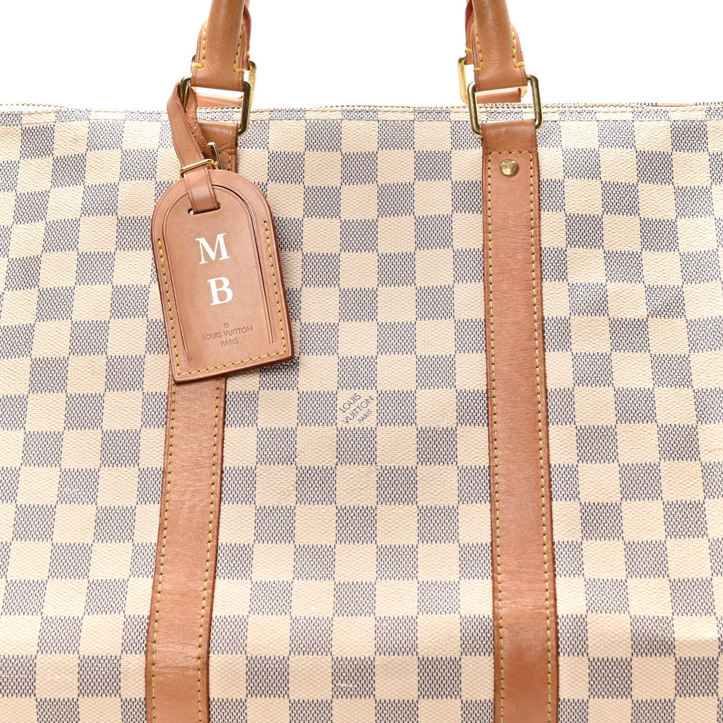 Damier Azur Keepall Bandouliere 55