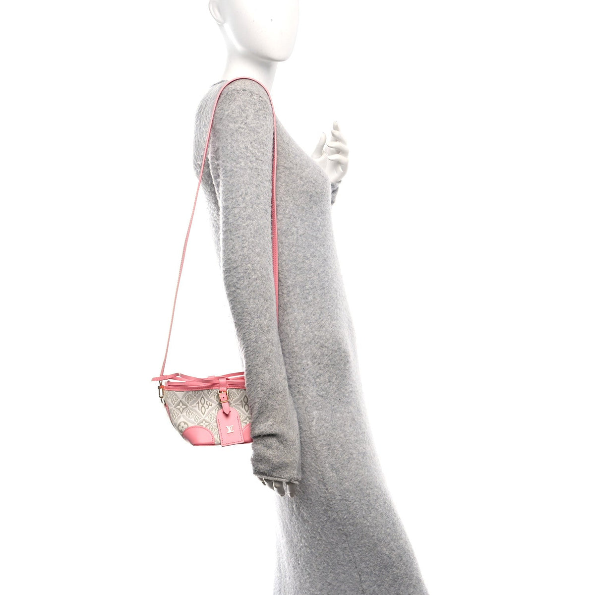 Jacquard Since 1854 Noe Purse Ecru Beige Pink