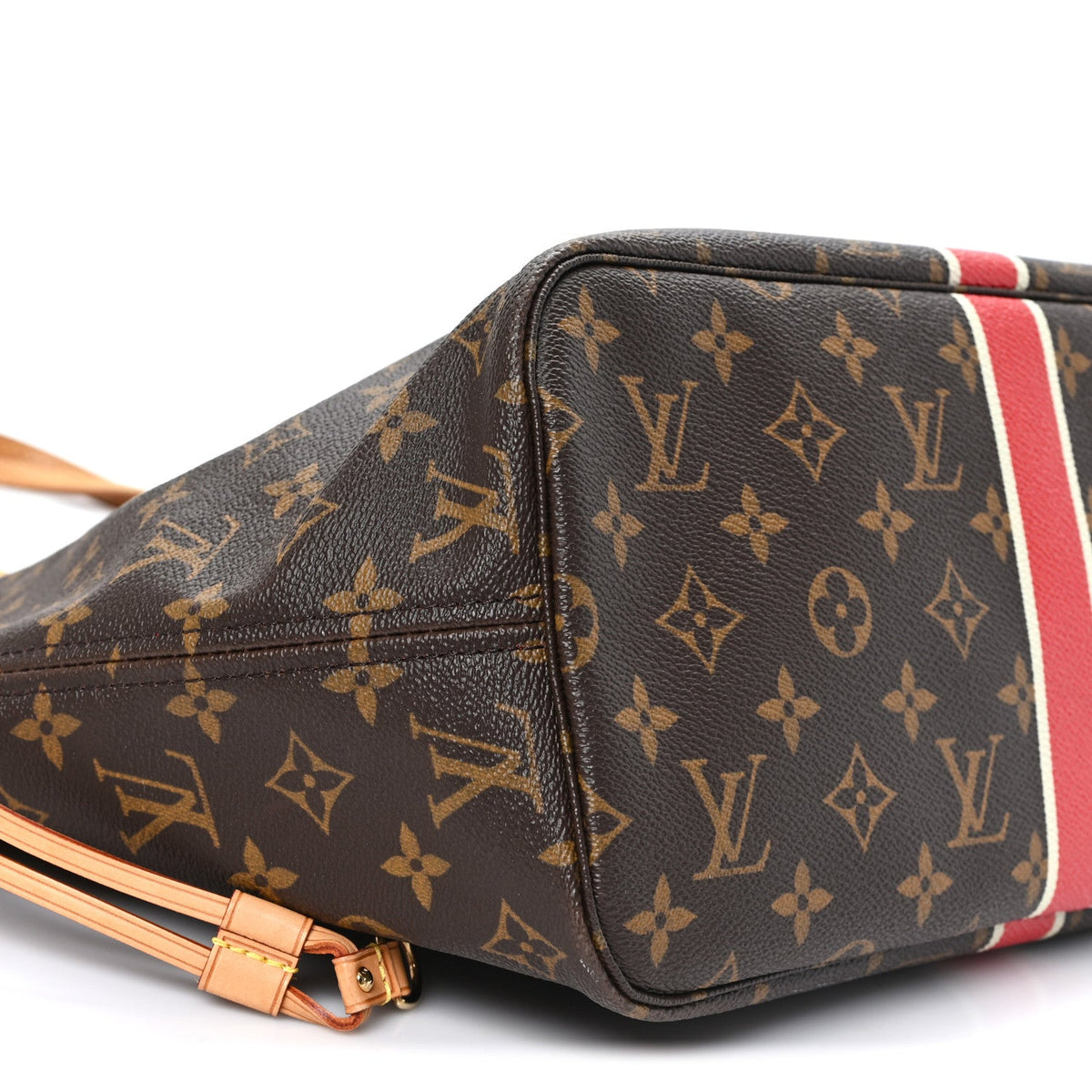 Monogram My LV Heritage Neverfull MM Fuchsia White