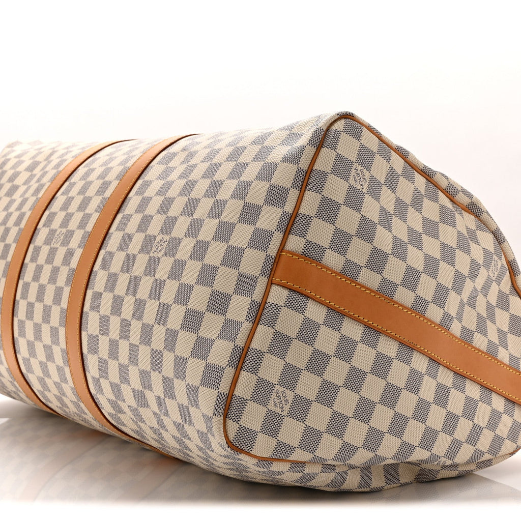 Damier Azur Keepall Bandouliere 55