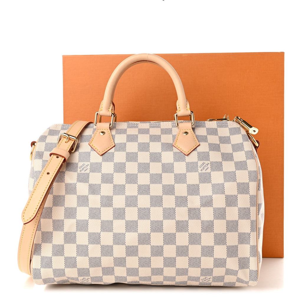 Damier Azur Speedy Bandouliere 30