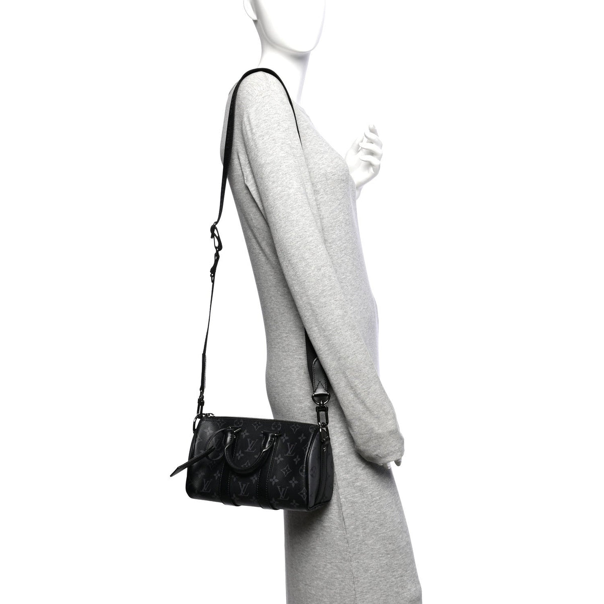 Reverse Monogram Eclipse Keepall Bandouliere 25