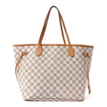 Damier Azur Neo Neverfull MM Rose Ballerine