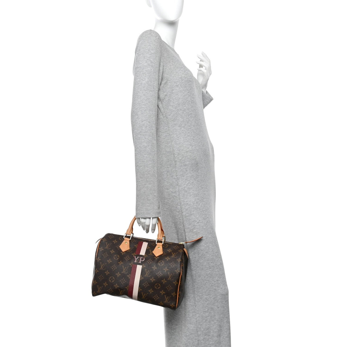 Monogram My LV Heritage Speedy 30 Bordeaux Ivory