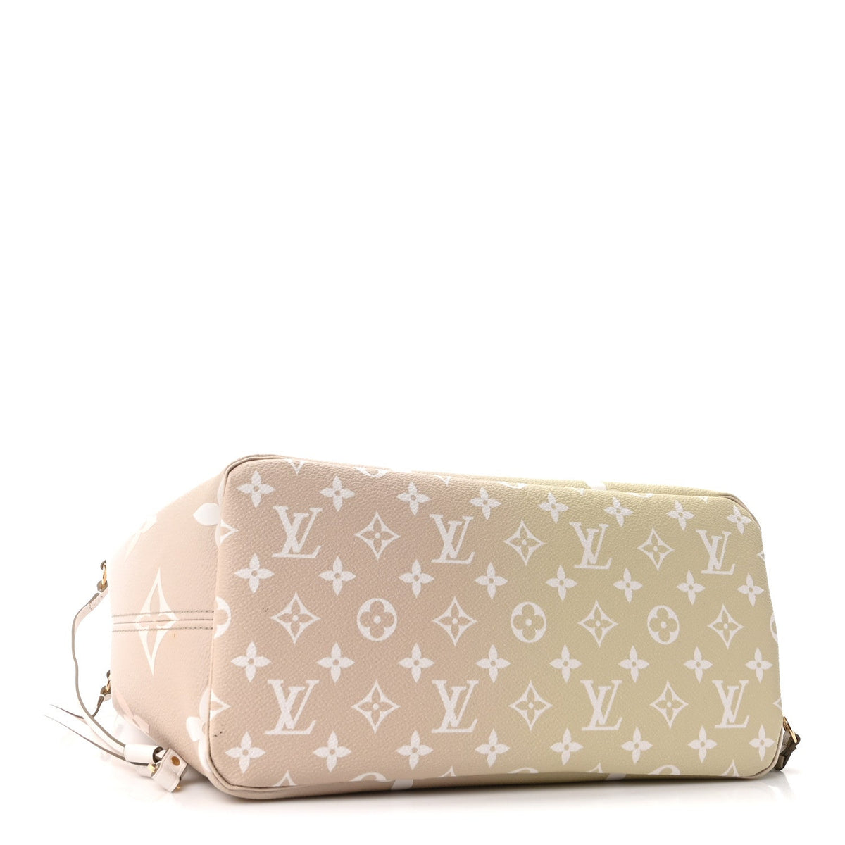 Monogram Giant Spring In The City Neverfull MM Sunset Kaki