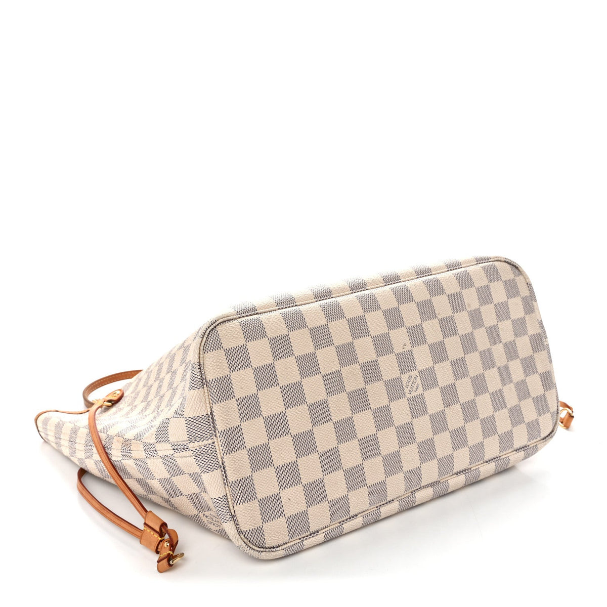 Damier Azur Neo Neverfull MM Rose Ballerine