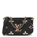 Empreinte Monogram Giant Multi Pochette Accessories Black Beige