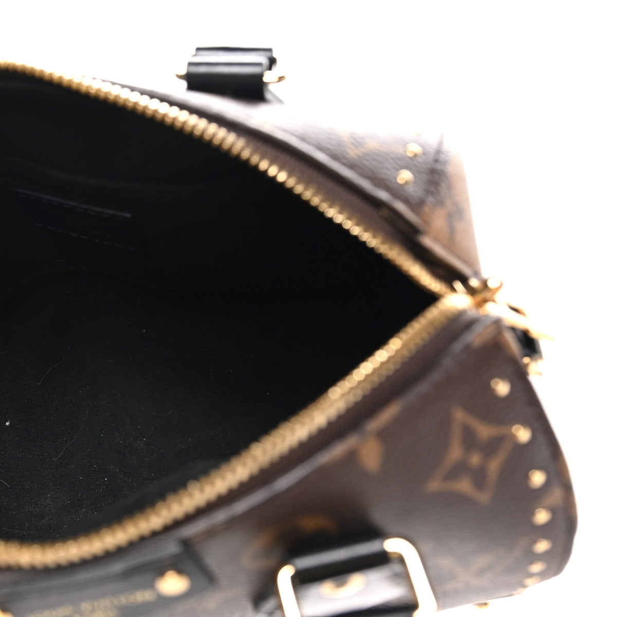 Reverse Monogram Speedy Trunk 20