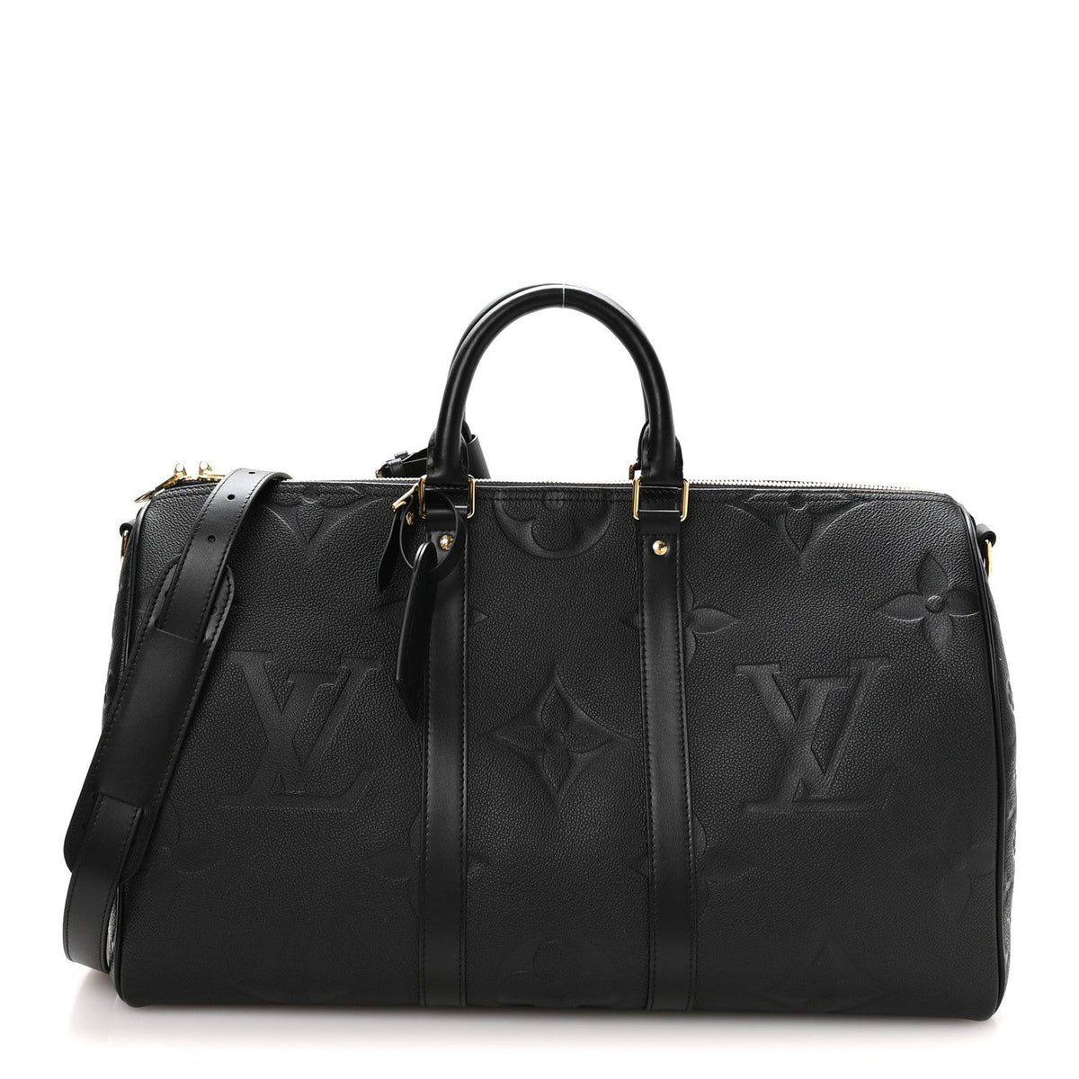 Empreinte Monogram Giant Keepall Bandouliere 45 Black Black