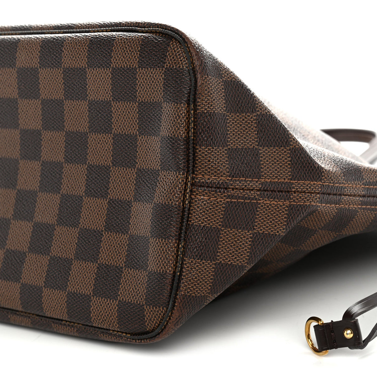 Damier Ebene Neo Neverfull MM Rose Ballerine