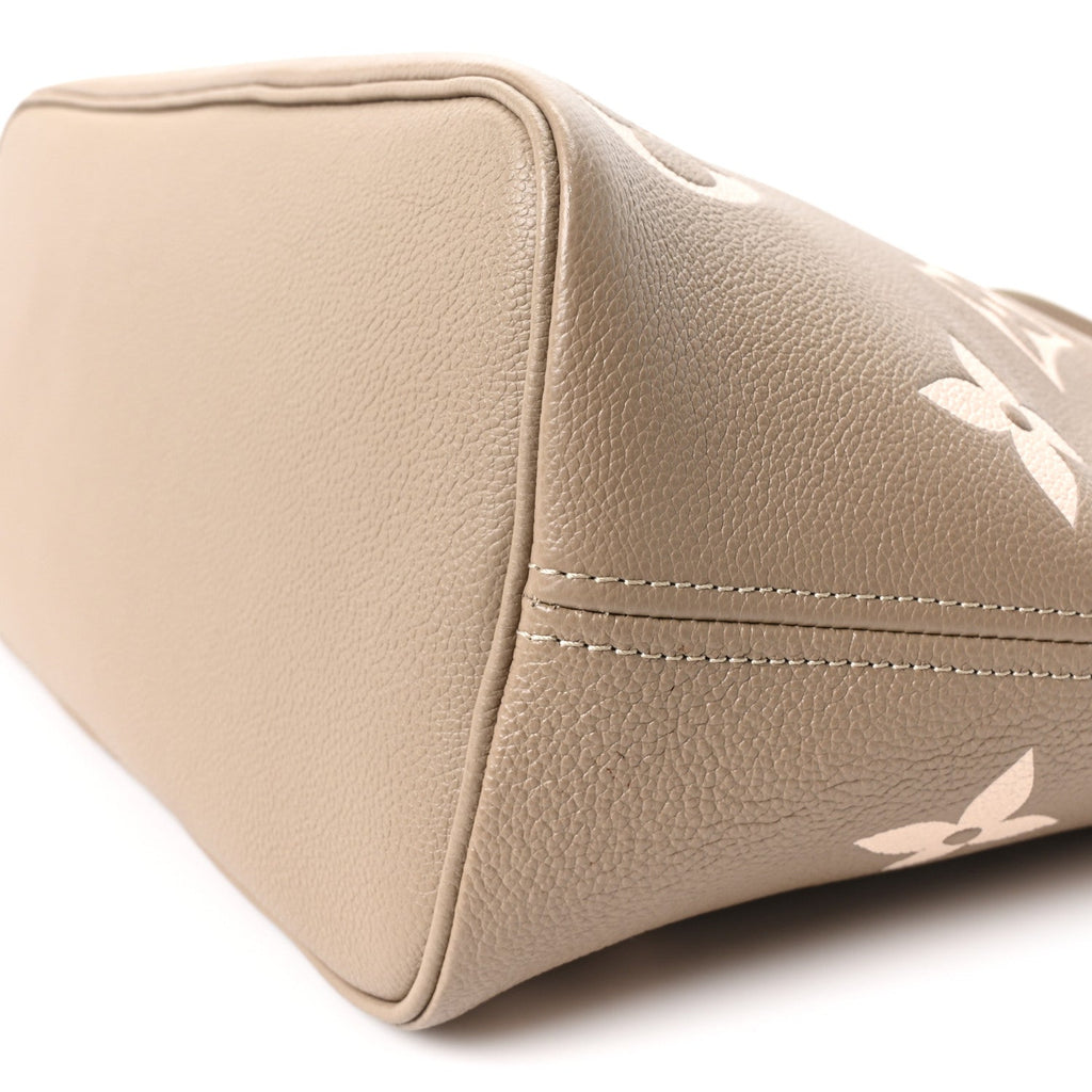 Empreinte Monogram Giant Neverfull MM Khaki Cream