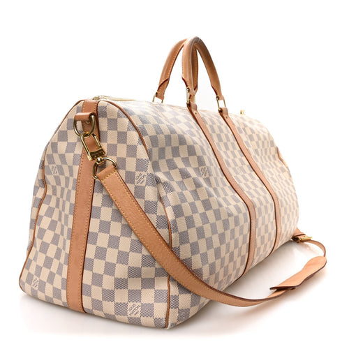 Damier Azur Keepall Bandouliere 55