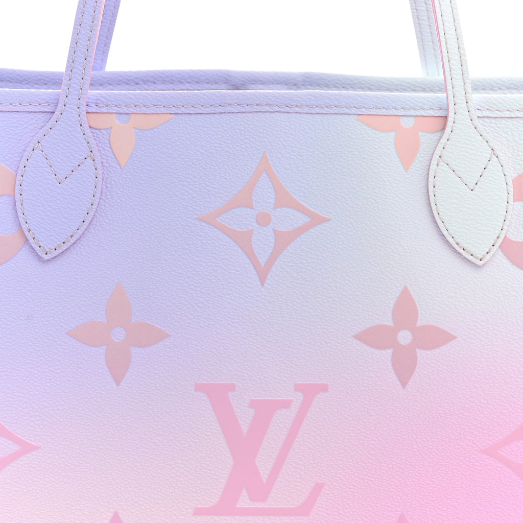 Monogram Giant Spring In The City Neverfull MM Sunrise Pastel