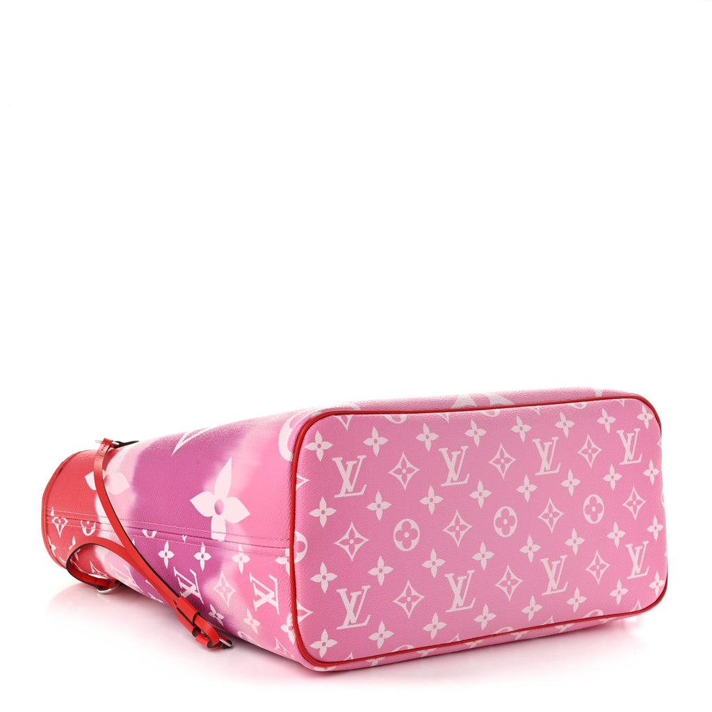 Monogram Escale Neverfull MM Rouge