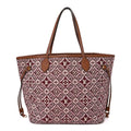 Jacquard Since 1854 Neverfull MM Bordeaux