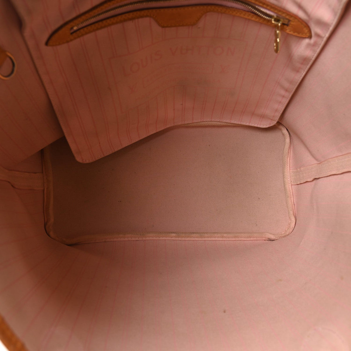 Damier Azur Neo Neverfull MM Rose Ballerine