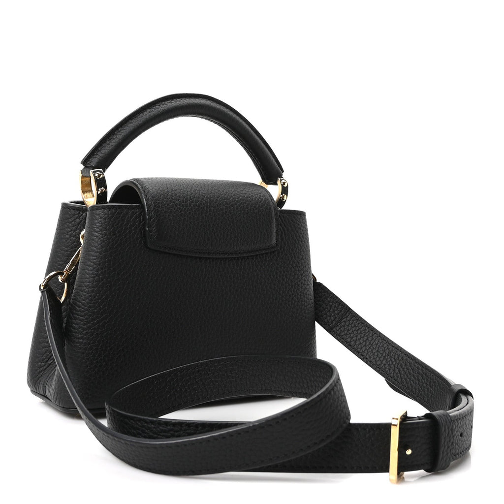 Taurillon Mini Capucines Black