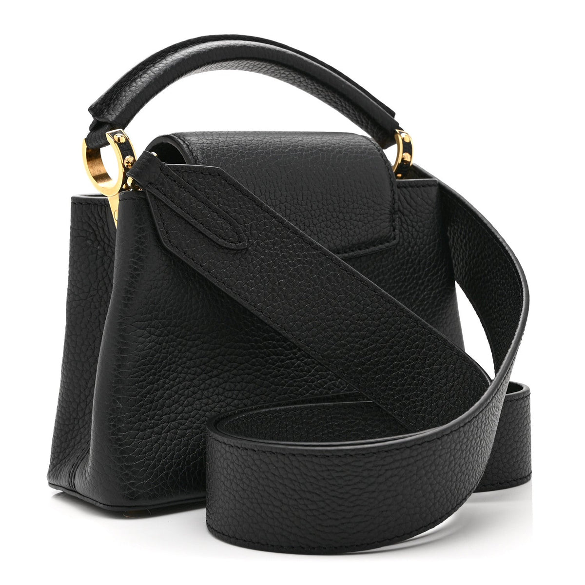Taurillon Mini Capucines Black