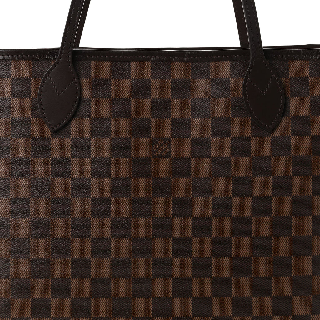 Damier Ebene Neo Neverfull MM Rose Ballerine