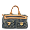 Monogram Denim Neo Speedy Blue