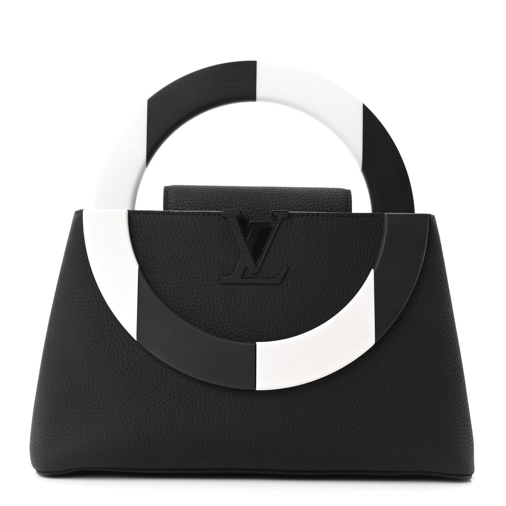 Taurillon Daniel Buren Artycapucines MM Black White