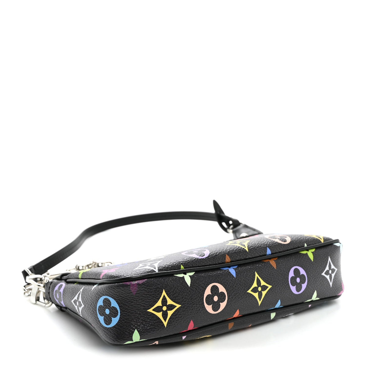 LV X TM Monogram Multicolor Pochette Accessories Black